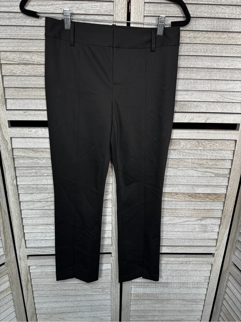 Alice + Olivia Classics Black Tailored Ankle Pants Trousers Size 2